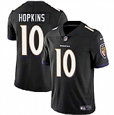 Men & Women & Youth Baltimore Ravens #10 DeAndre Hopkins Black Vapor Limited Jersey,baseball caps,new era cap wholesale,wholesale hats